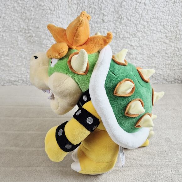 Bowser All Star Plush 10" Super Mario Bros Little Buddy New - Picture 5 of 13